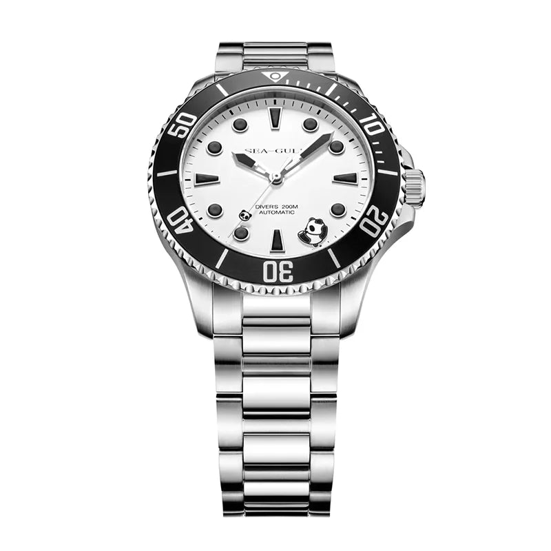 Seagull 2025 New Rolling Panda 200M Waterproof Diving Watches for Men Automatic Mechanical Watch Men's Watch Luxury ST2500 6203